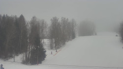 Dojezd hlavní sjezdovky