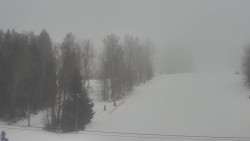 Dojezd hlavní sjezdovky