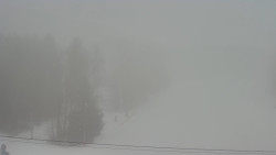 Dojezd hlavní sjezdovky