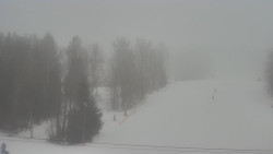 Dojezd hlavní sjezdovky