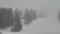 Dojezd hlavní sjezdovky