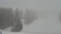 Dojezd hlavní sjezdovky