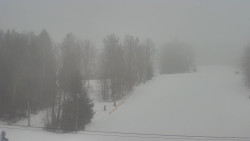 Dojezd hlavní sjezdovky