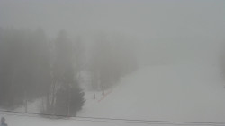 Dojezd hlavní sjezdovky