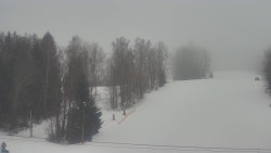 Dojezd hlavní sjezdovky