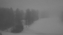 Dojezd hlavní sjezdovky