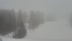 Dojezd hlavní sjezdovky