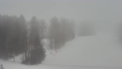 Dojezd hlavní sjezdovky