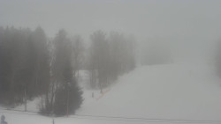 Dojezd hlavní sjezdovky