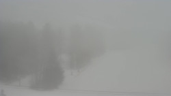 Dojezd hlavní sjezdovky