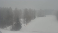 Dojezd hlavní sjezdovky