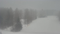 Dojezd hlavní sjezdovky