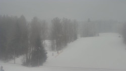 Dojezd hlavní sjezdovky