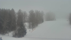 Dojezd hlavní sjezdovky