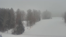 Dojezd hlavní sjezdovky