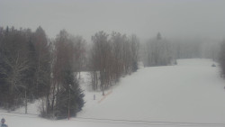 Dojezd hlavní sjezdovky