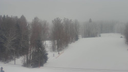 Dojezd hlavní sjezdovky