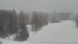 Dojezd hlavní sjezdovky