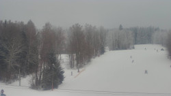 Dojezd hlavní sjezdovky