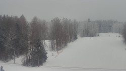 Dojezd hlavní sjezdovky