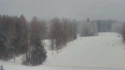 Dojezd hlavní sjezdovky