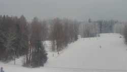 Dojezd hlavní sjezdovky