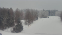 Dojezd hlavní sjezdovky