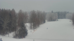 Dojezd hlavní sjezdovky