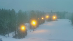 Dojezd hlavní sjezdovky