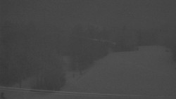 Dojezd hlavní sjezdovky