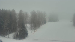 Dojezd hlavní sjezdovky