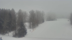 Dojezd hlavní sjezdovky