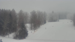 Dojezd hlavní sjezdovky