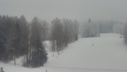 Dojezd hlavní sjezdovky