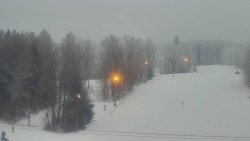 Dojezd hlavní sjezdovky