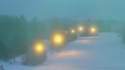 Dojezd hlavní sjezdovky