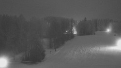 Dojezd hlavní sjezdovky