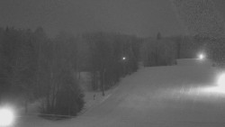 Dojezd hlavní sjezdovky