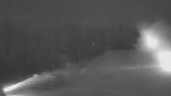 Dojezd hlavní sjezdovky