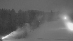 Dojezd hlavní sjezdovky