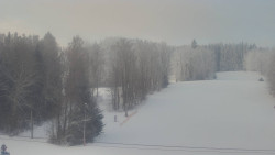 Dojezd hlavní sjezdovky