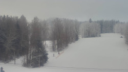 Dojezd hlavní sjezdovky