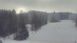 Dojezd hlavní sjezdovky