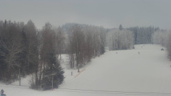 Dojezd hlavní sjezdovky