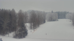 Dojezd hlavní sjezdovky