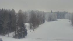 Dojezd hlavní sjezdovky