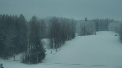 Dojezd hlavní sjezdovky