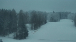 Dojezd hlavní sjezdovky