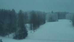 Dojezd hlavní sjezdovky