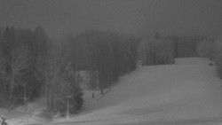 Dojezd hlavní sjezdovky